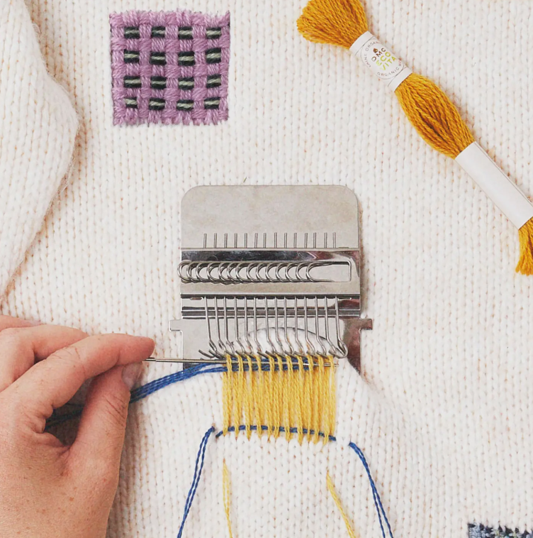 19/04 Tissage sur mailles - Chic une deuxième vie (Jambes)