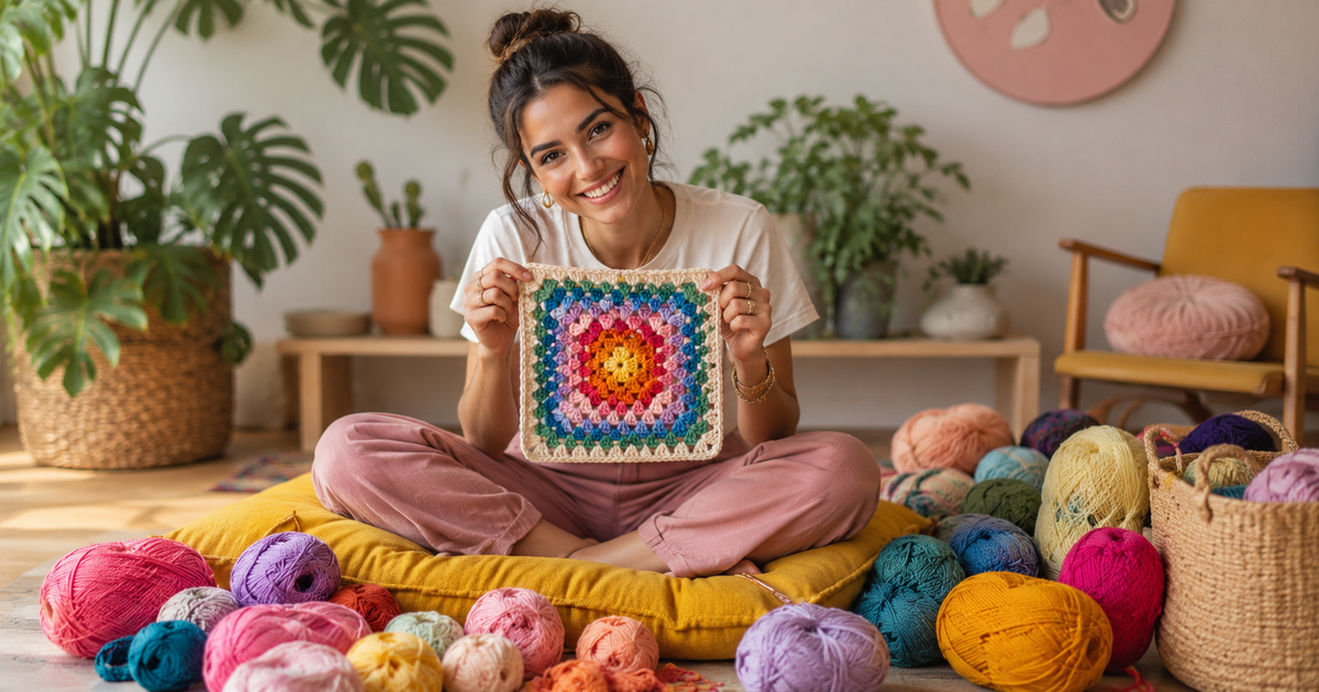 Crochet pour débutantes : par où commencer (vraiment)