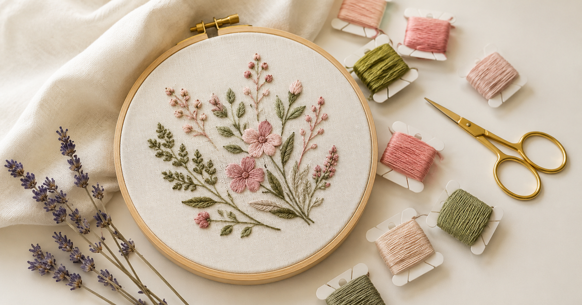 Débuter la broderie : le guide complet (par Marie, qui en enseigne)