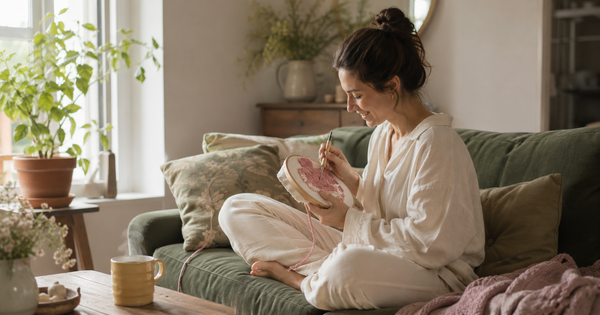 Slow living créatif : pourquoi le fait-main fait tellement de bien (en 2026)