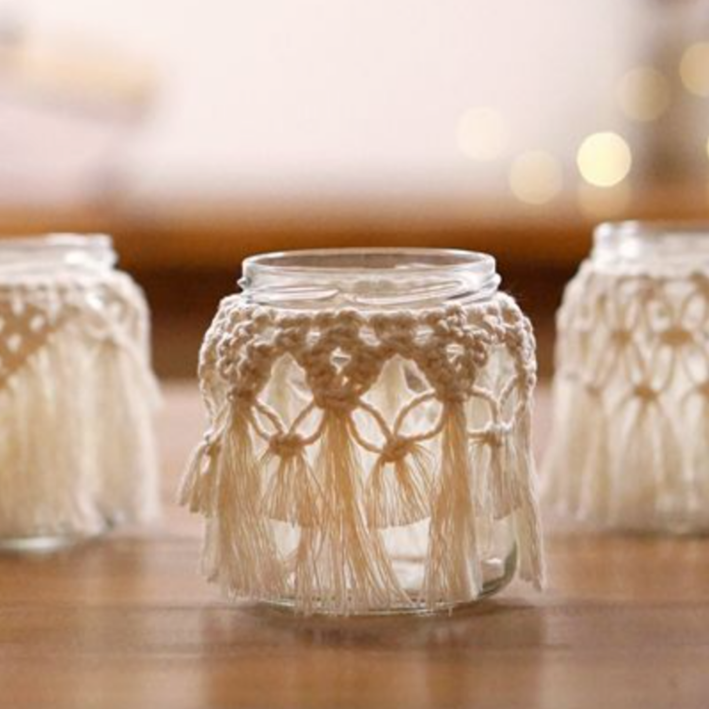 07/12 Macramé : photophore de fêtes - Dille&Kamille (Namur)