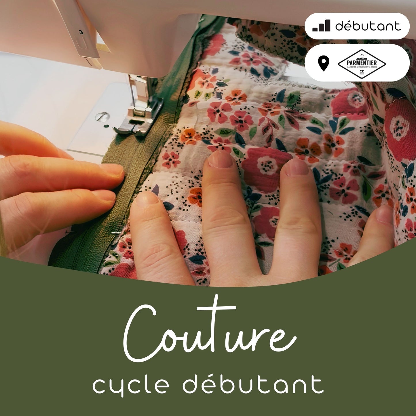 Cycle couture débutant — Maison Parmentier - Flawinne