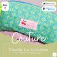 11/04 Couture : trousse matelassée - CREACORNER (Woluwe)