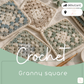 Atelier filybul crochet granny square aimeekids