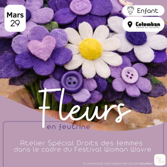 29/03 Atelier créatif spécial droits des Femmes - Festival Women Wavre