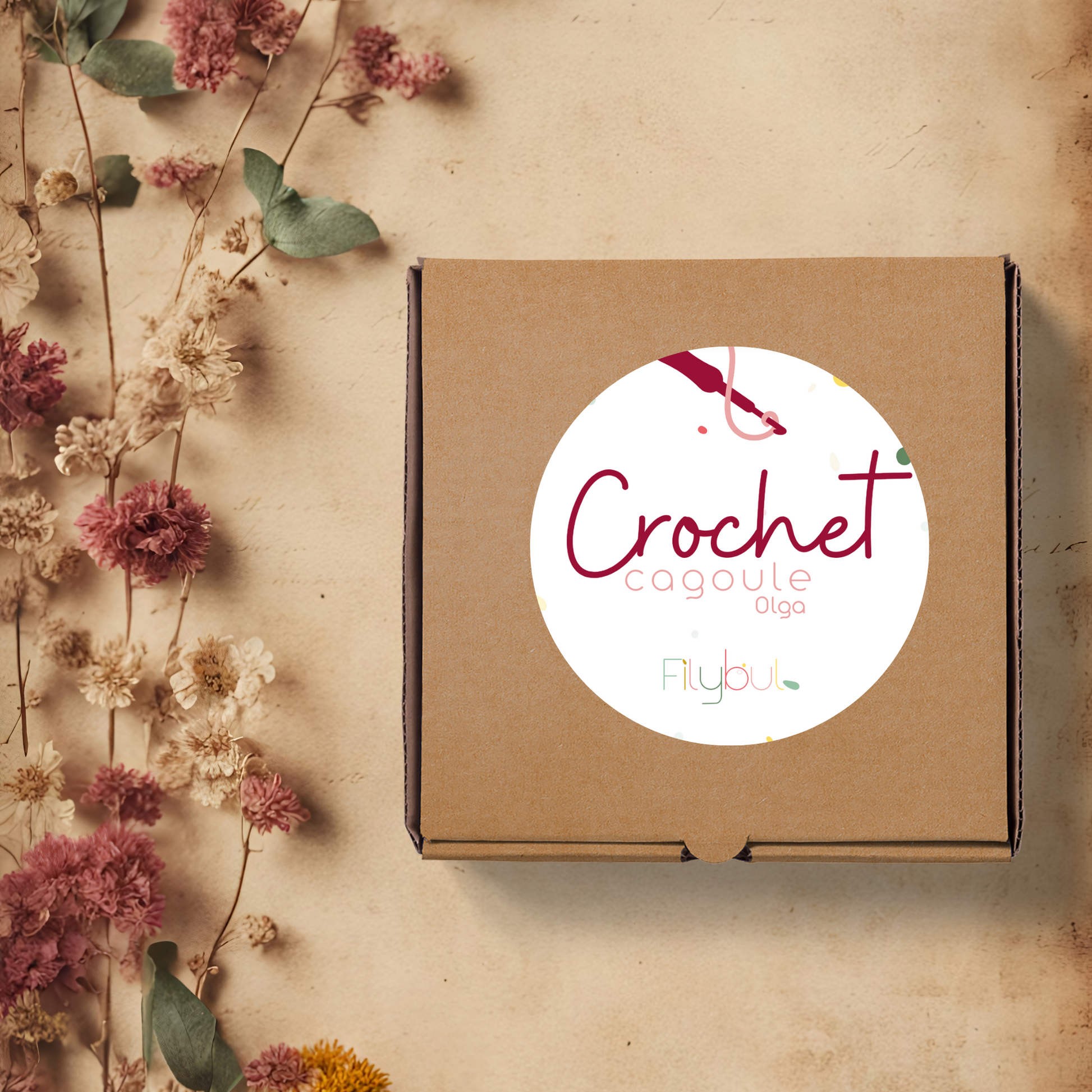 boite creative filybul crochet cagoule Olga