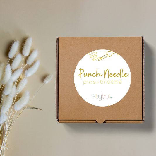 boite creative filybul punchneedle pins broche