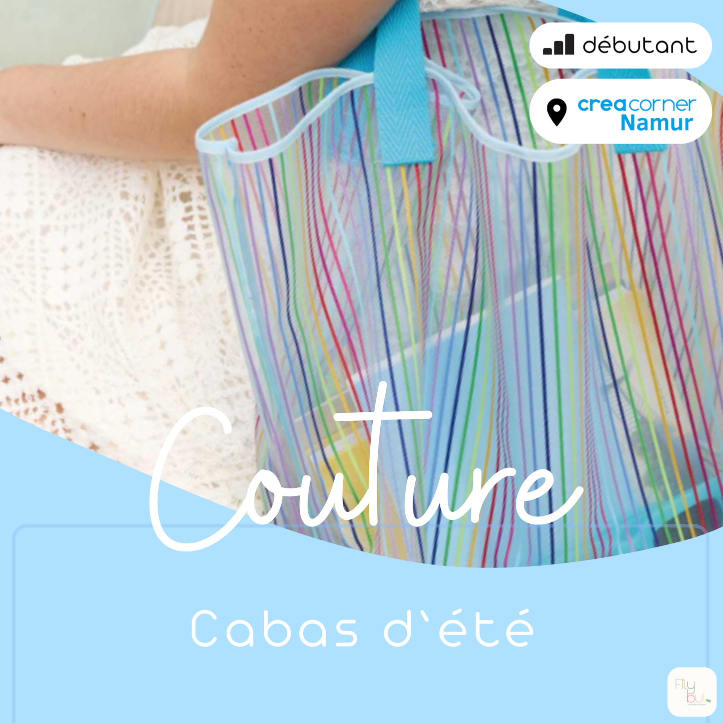 Atelier couture à Namur — Cabas d'été | 20 juin