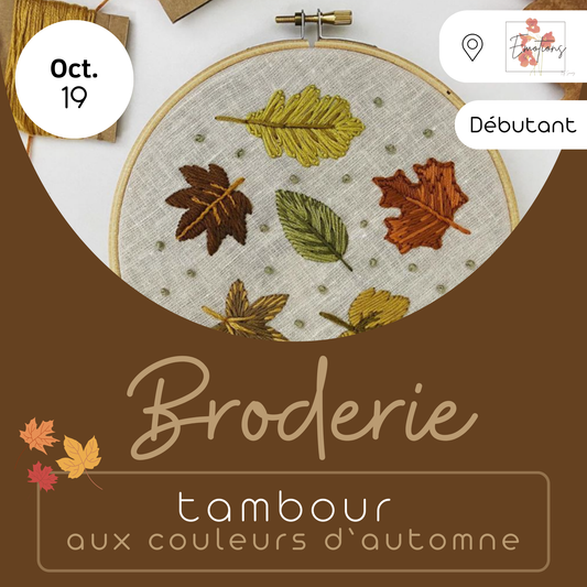 filybul atelier broderie tambour automne emotionsbysaucez