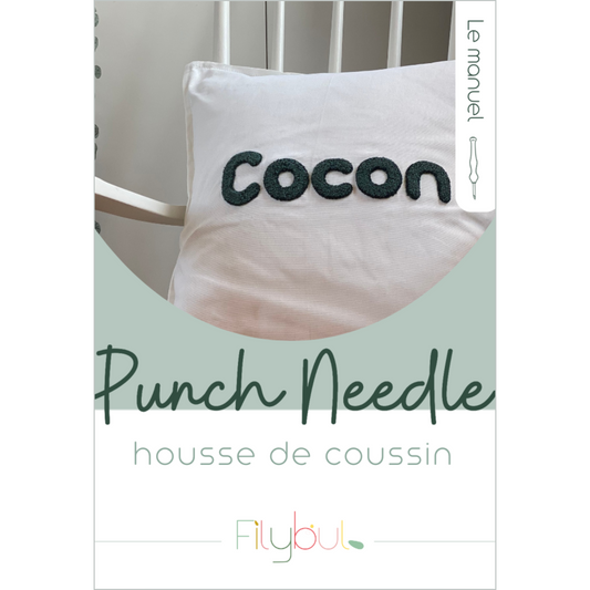 manuel creatif filybul punchneedle housse