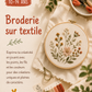 stage créatif filybul 10-14ans profondeville broderie textile